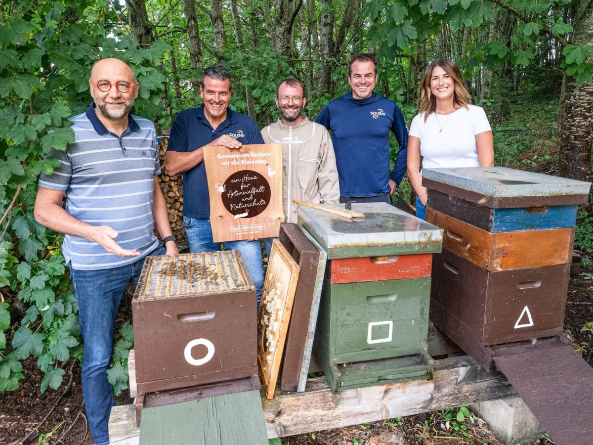 Bienenprojekt an der RiderMan-Strecke bei Pfohren